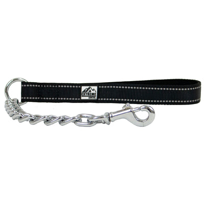 Ancol Extreme Extra Heavy Chain Lead Black 50cm